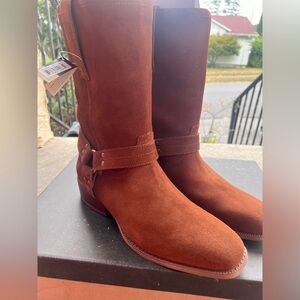 Dingo Buster Leather Western Boot DI217 Rust BNWT